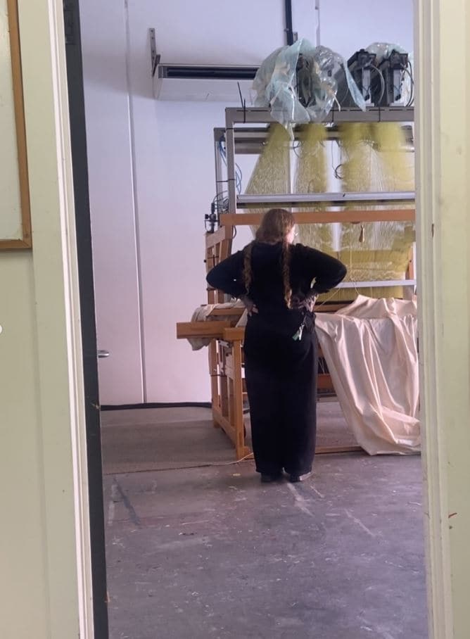 the loom from the doorway